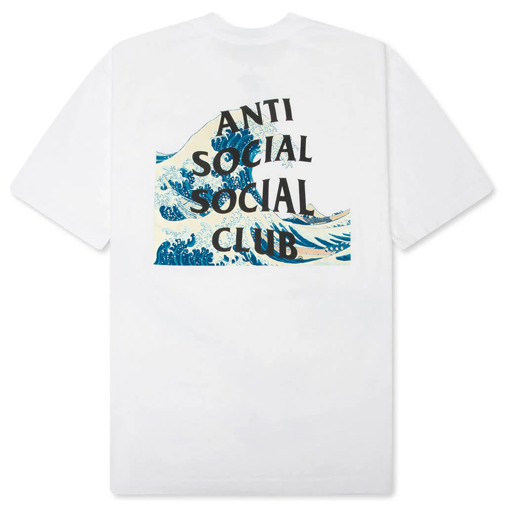 Tonkatsu The Great Wave Tee White
