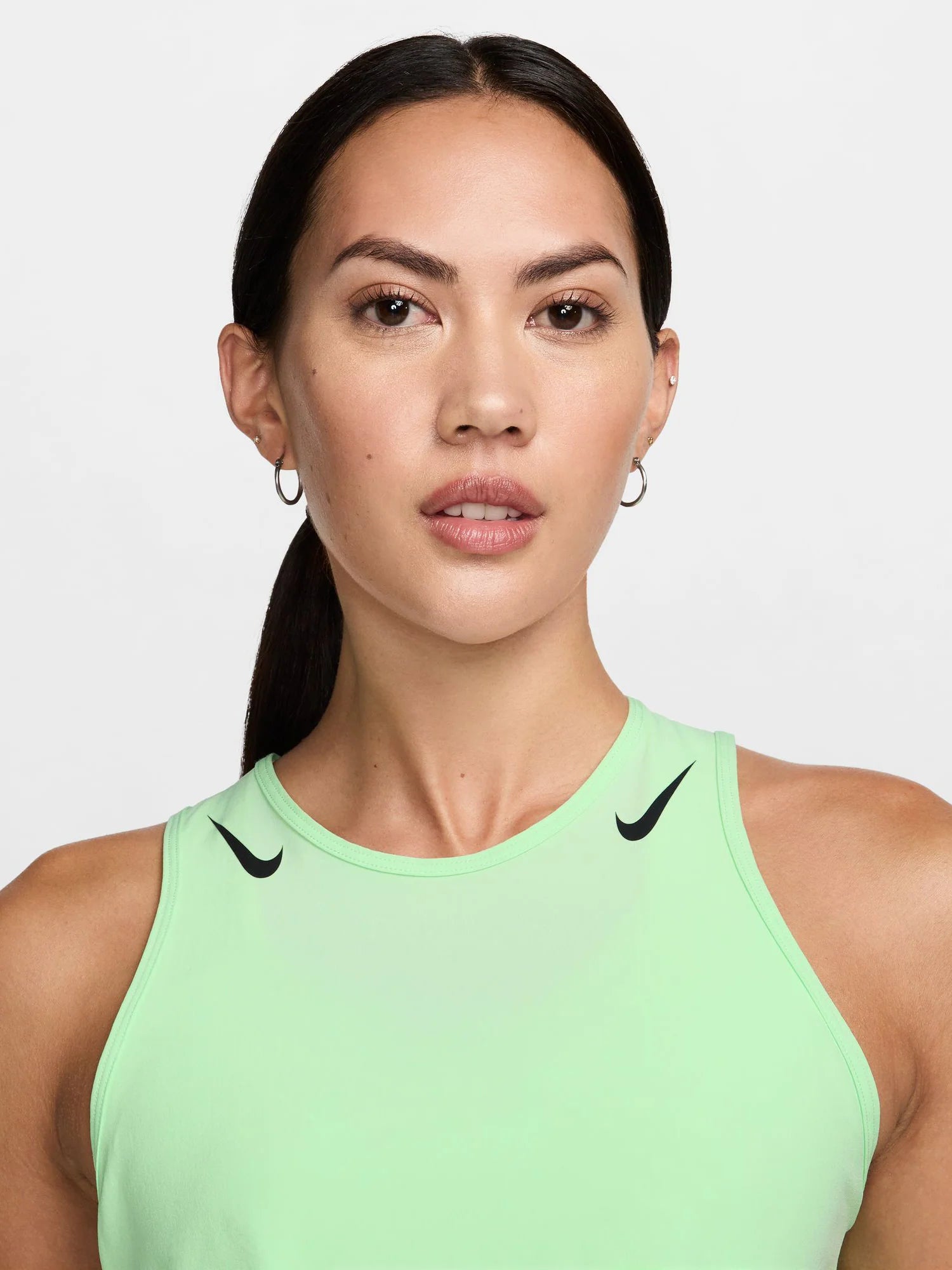 Nike Womens AeroSwift Dri FIT ADV Cropped Running Tank Top