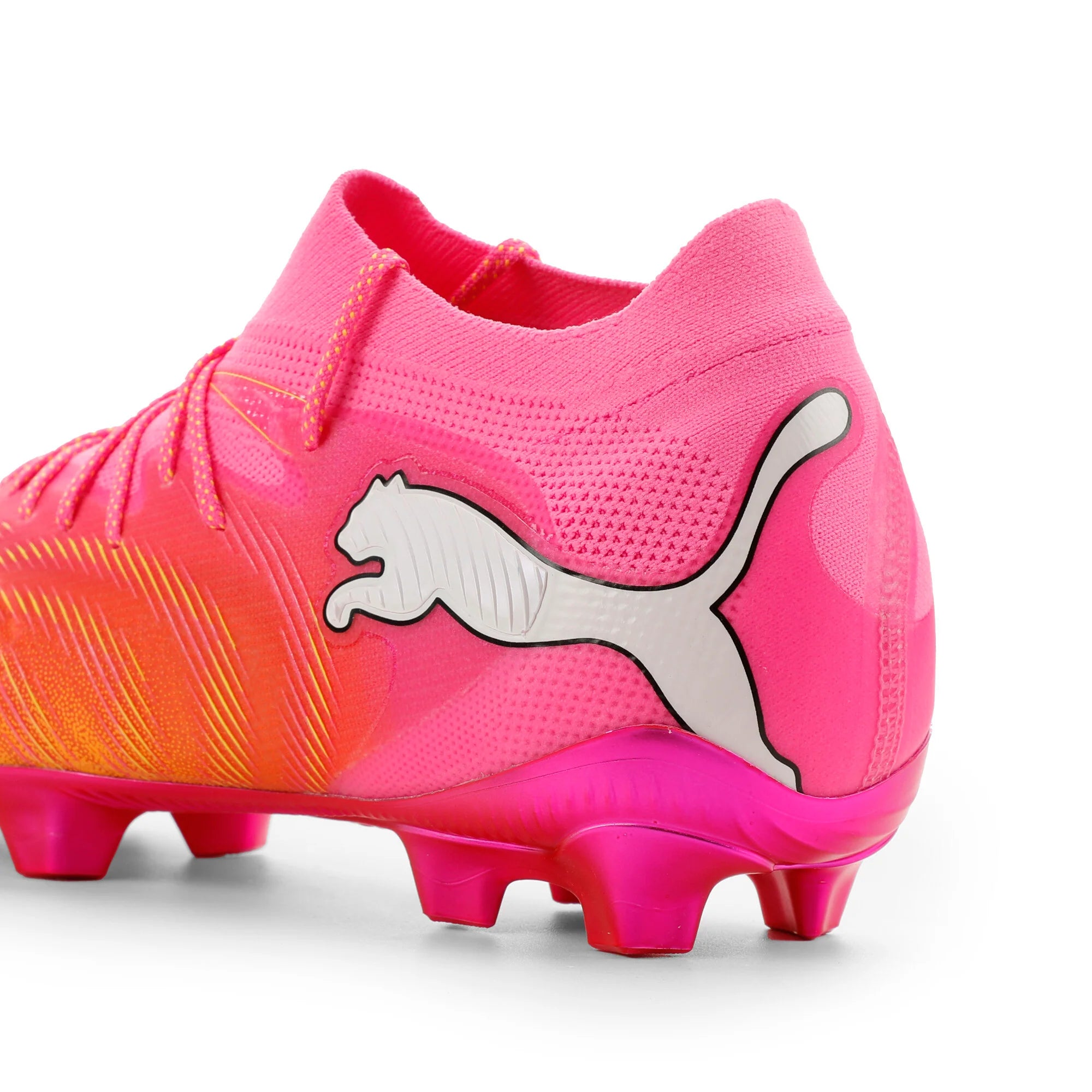PUMA Future 9 Ultimate FG Firm Ground Mens Soccer Cleats Pink Aqua
