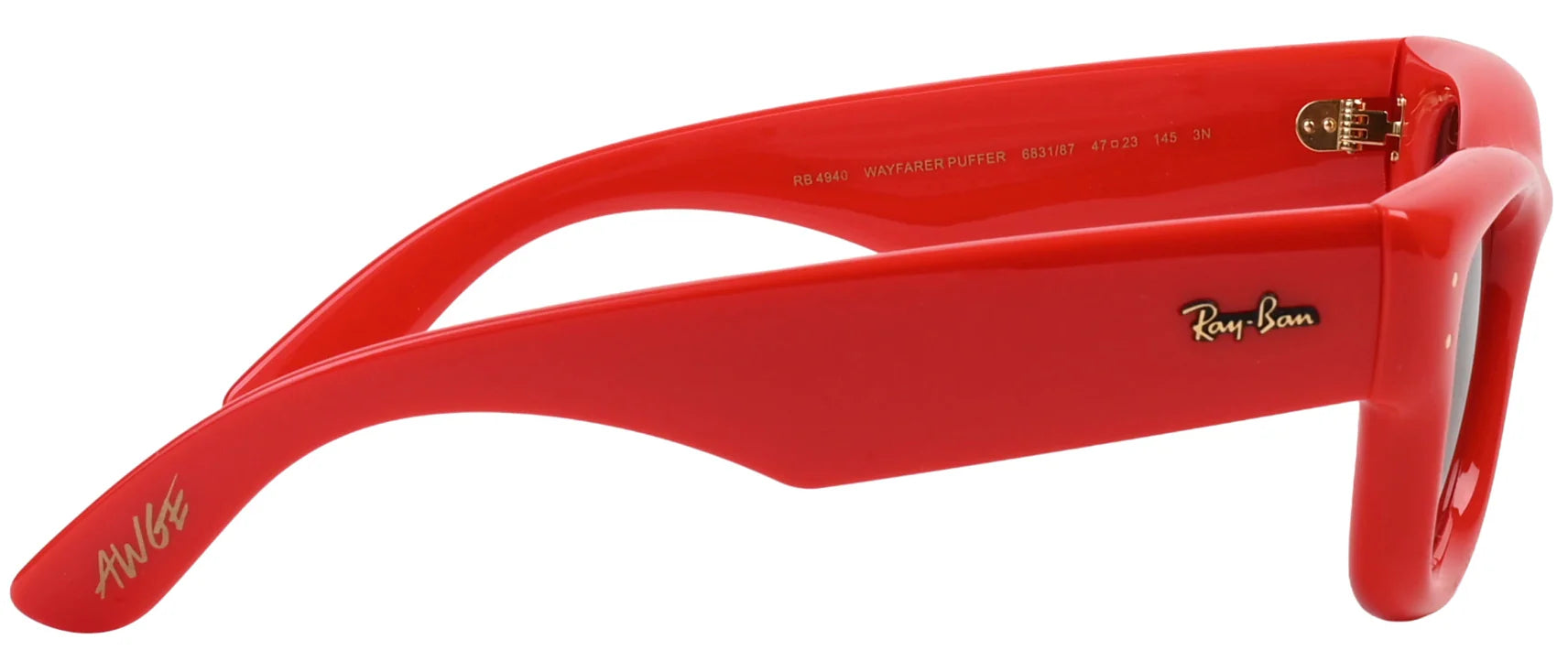 RAY BAN AAP ROCKY COLLECTION WAYFARER PUFFER RED