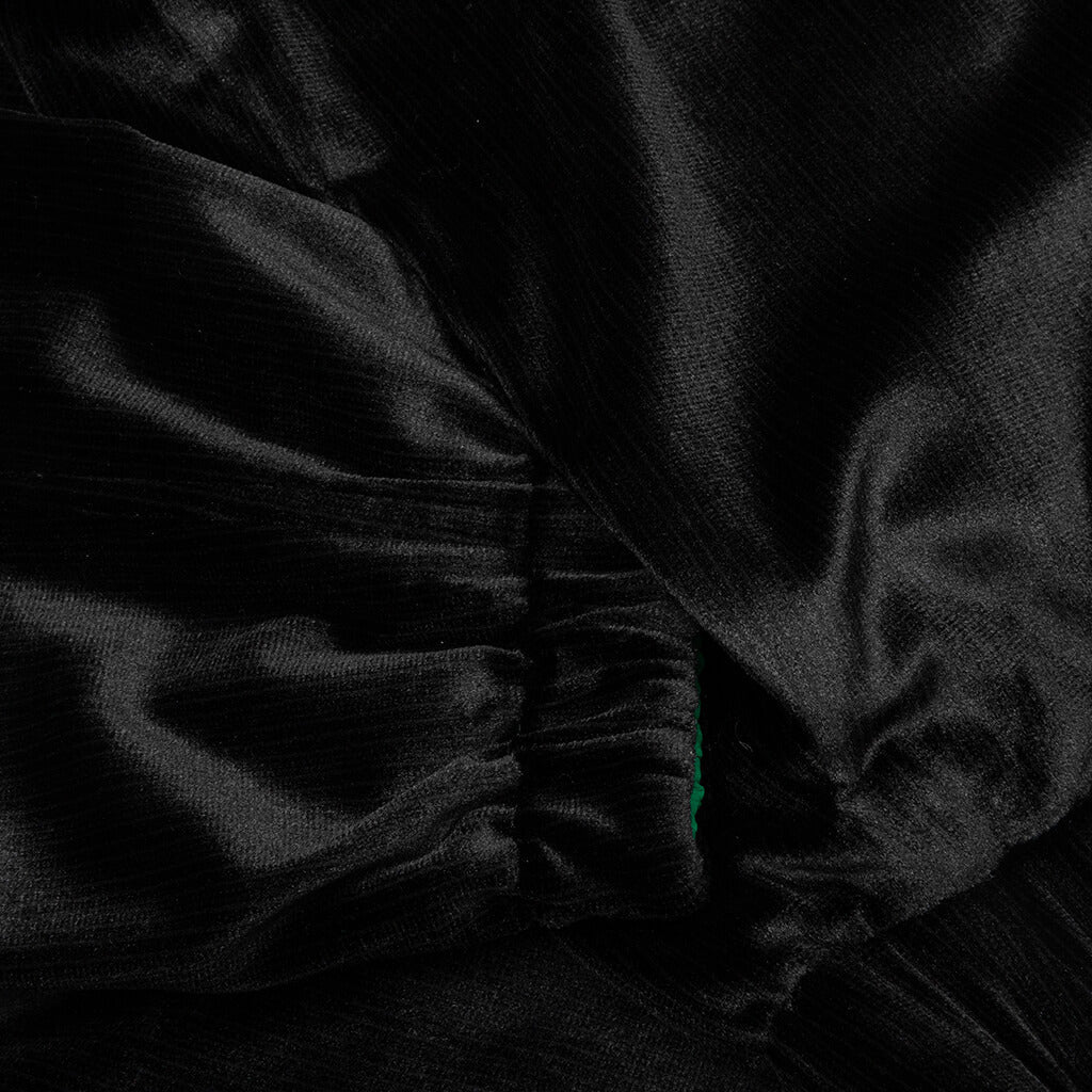 Merci Velour Jacket Black