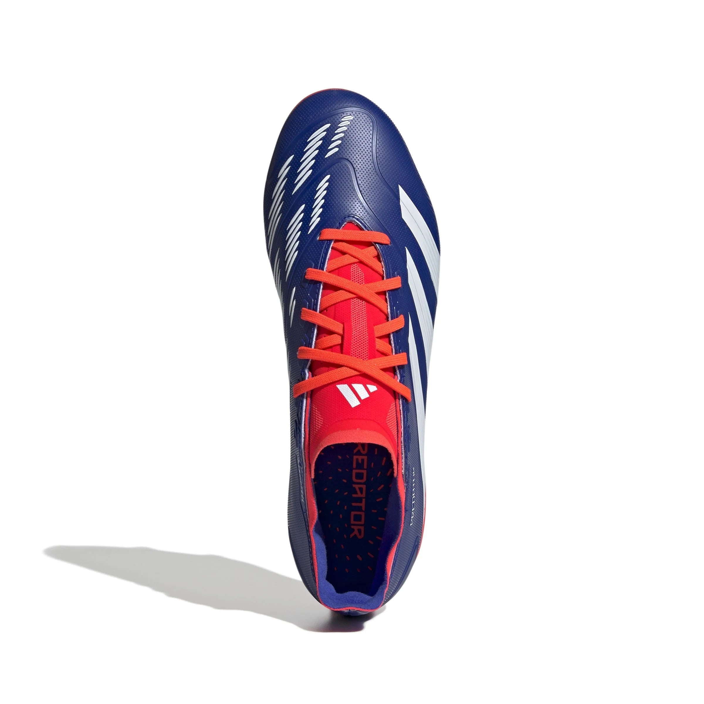 adidas Predator League FG Firm Ground Soccer Cleats Lucid Blue White Solar Red