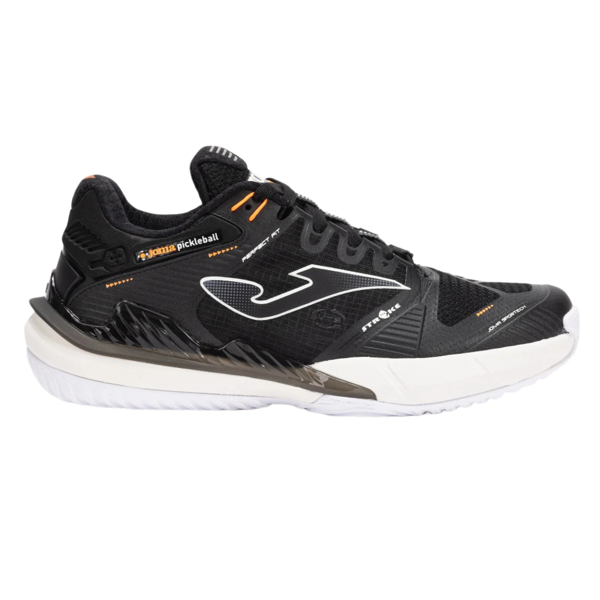 Joma PStroke Men 2501 Pickleball Shoes Black White