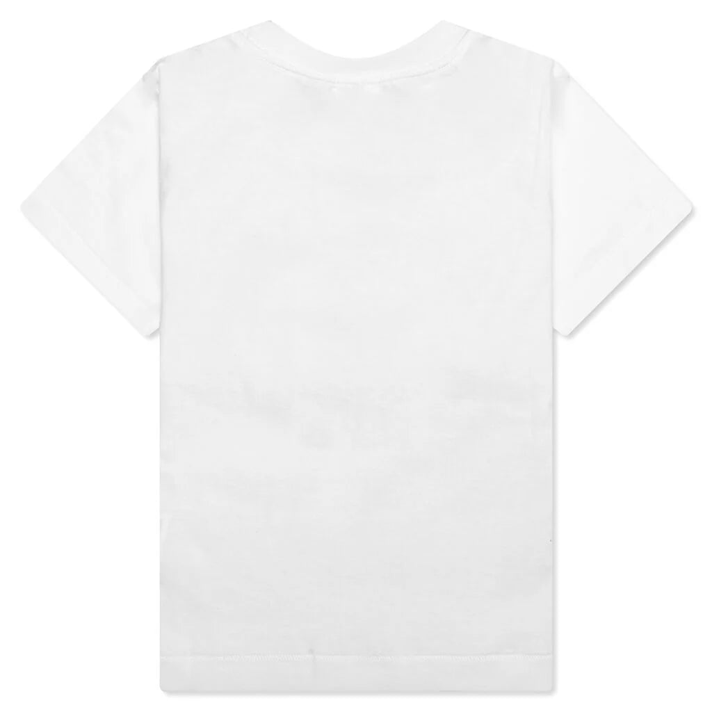 Kids College Tee White