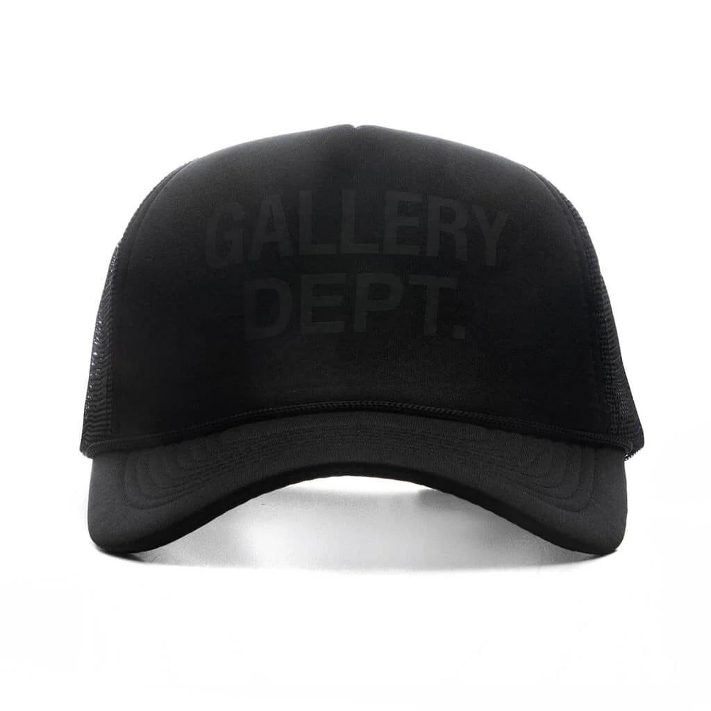 GD Logo Trucker Cap Black Black