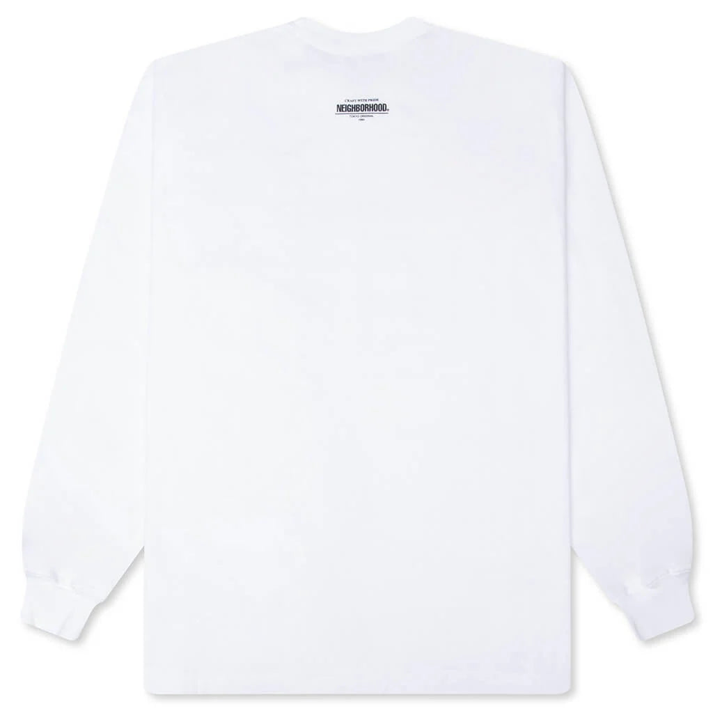 NH Tee L S 08 White