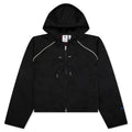 Adidas x Wales Bonner Womens Satin Hoodie Black