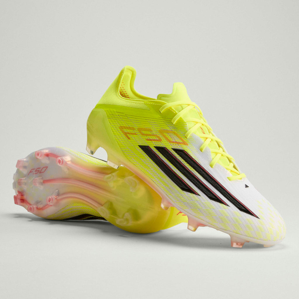 adidas F50 Elite FG Firm Ground Mens Soccer Cleats Yellow Black Red