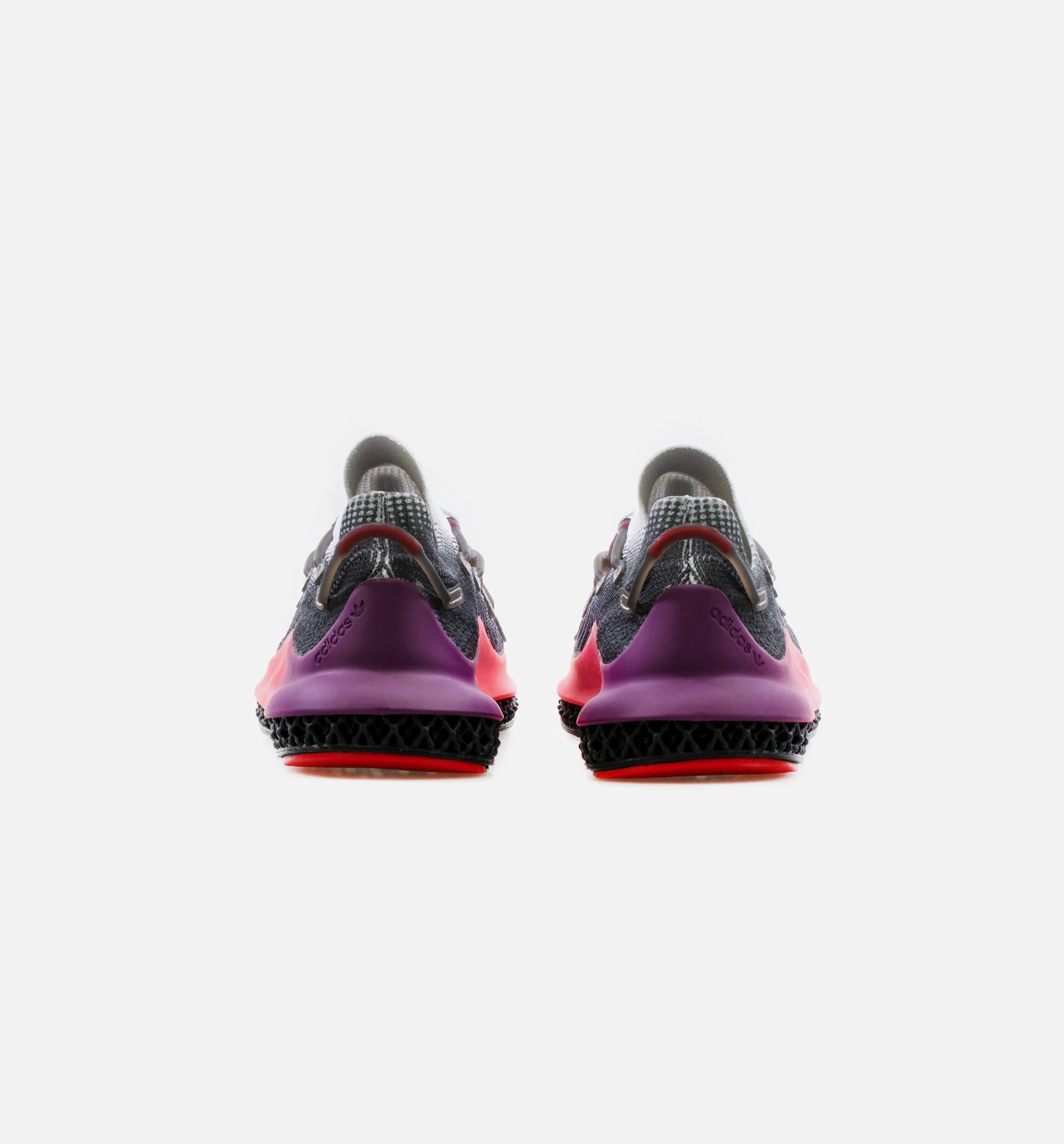 4D Fusio Mens Lifestyle Shoe White Purple