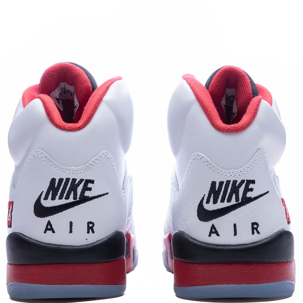 Air Jordan 5 Retro OG Fire Red Black Tongue White Fire Red Black