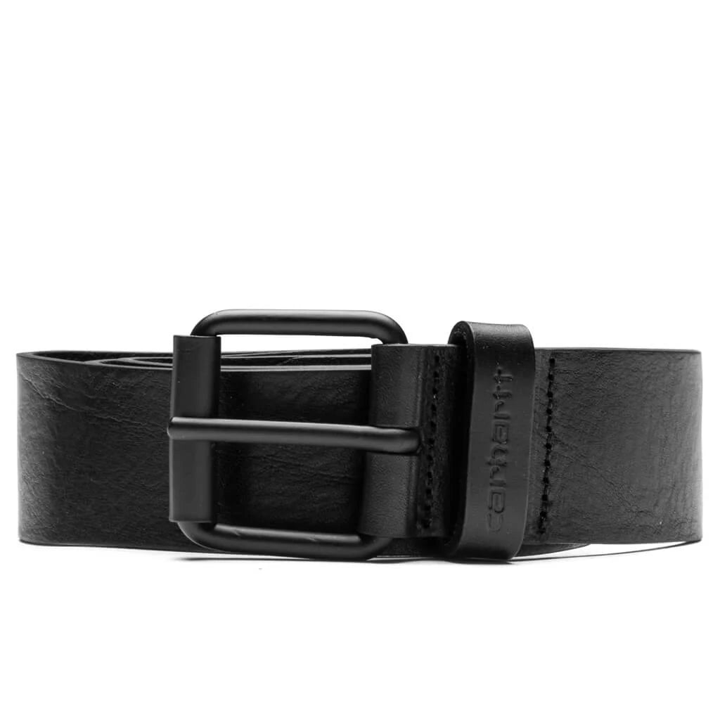 Script Belt Black Black