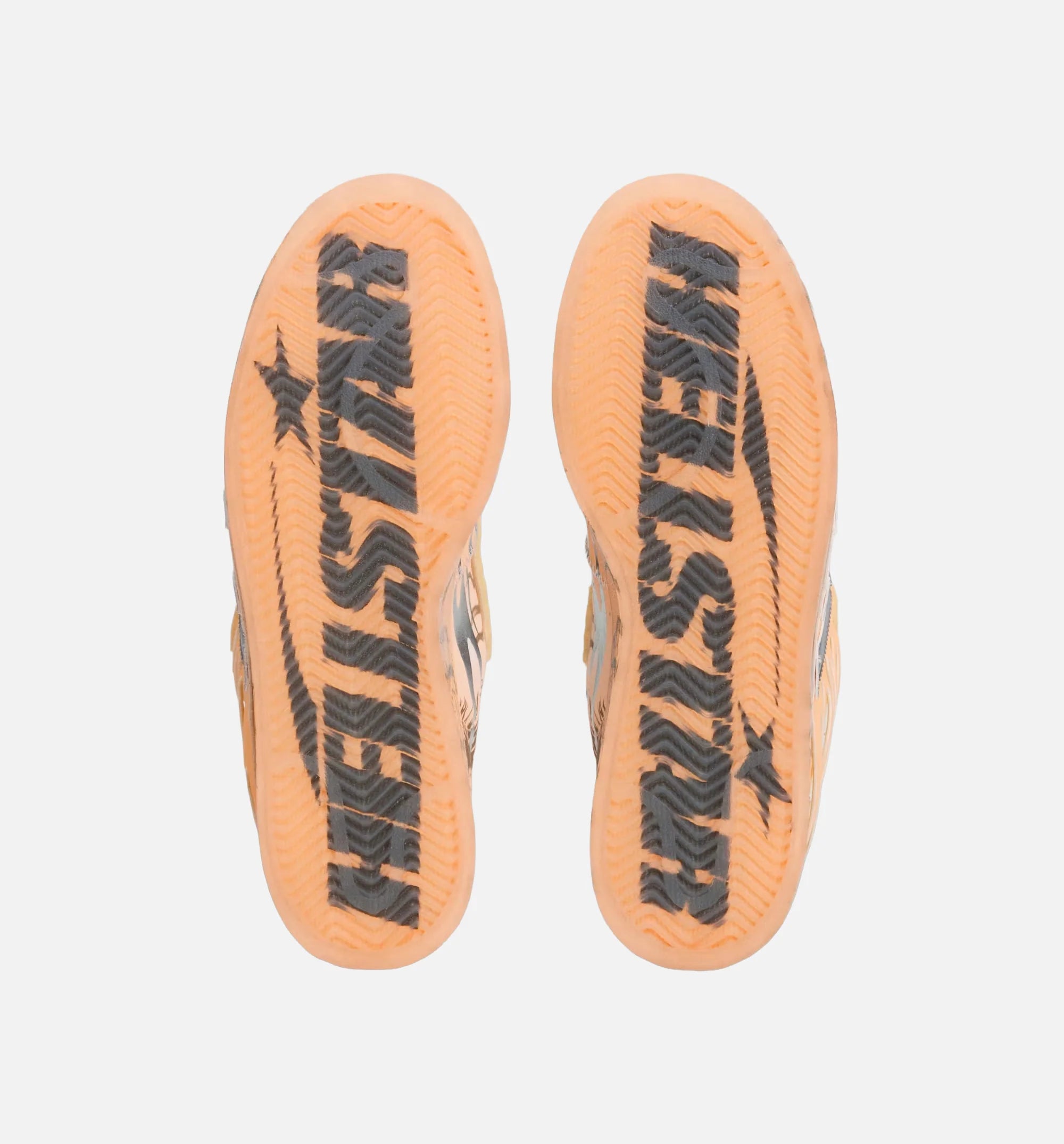Hellstar Superstar II Mens Lifestyle Shoe Hazy Orange Silver Metallic Core Black Limit One Per Customer