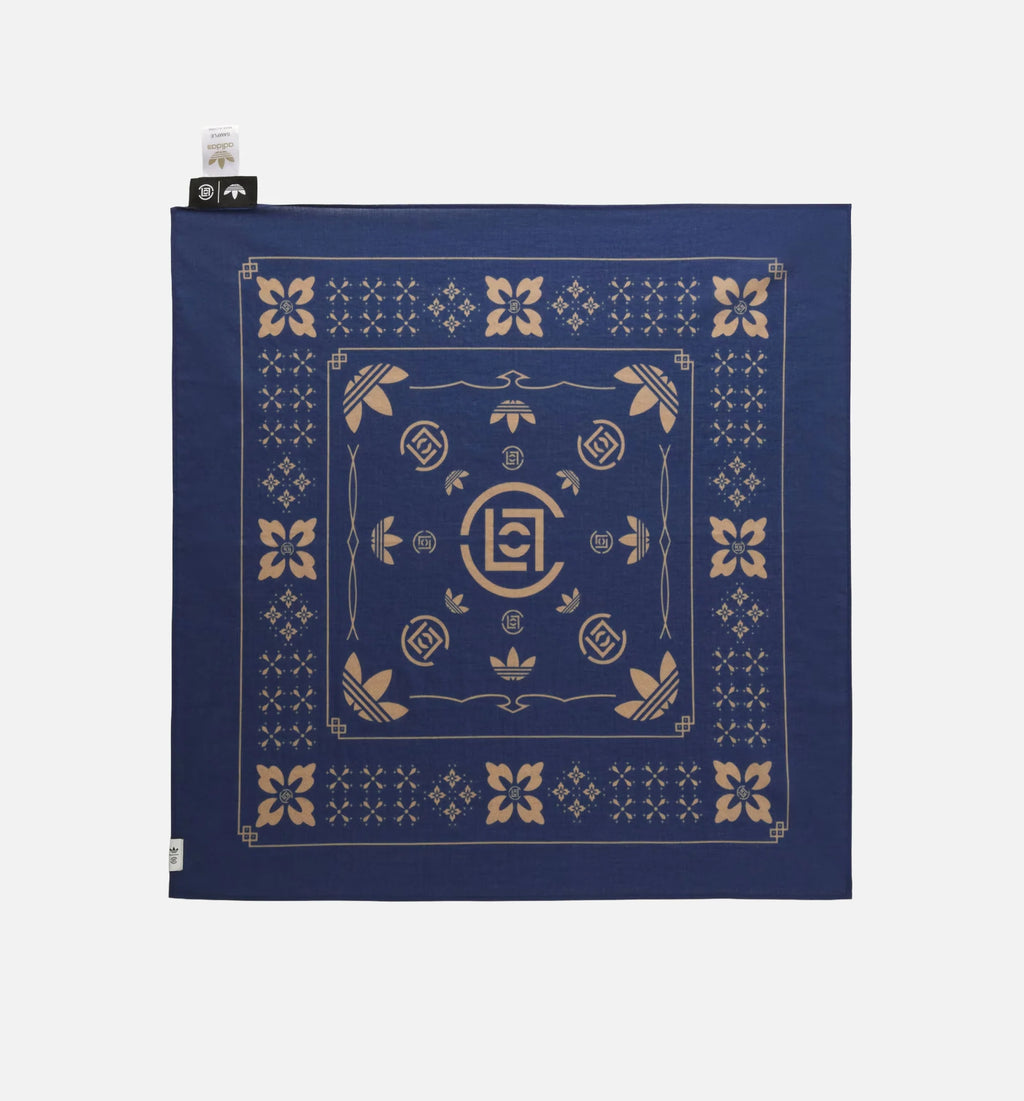 CLOT Bandana By Edison Chen Mens Scarf Tech Indigo Cardboard