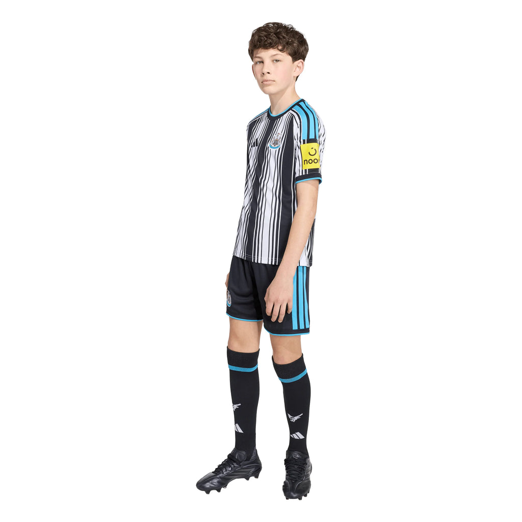 adidas Newcastle United FC Home Youth Soccer Jersey 26 27 White Black
