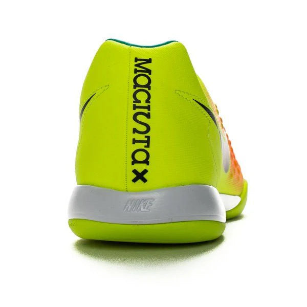 Nike Magista Onda II IC Indoor Soccer Shoes Volt Black Orange Clear Jade