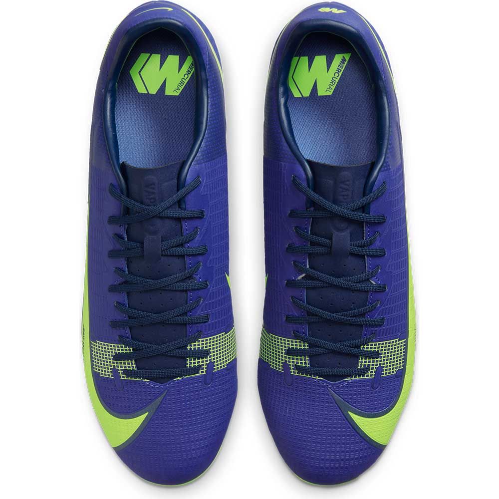 Nike Mercurial Vapor 14 Academy FG MG Multi Ground Soccer Cleats Lapis Volt Blue Void
