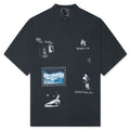 No Where To Go Tee Vintage Blue