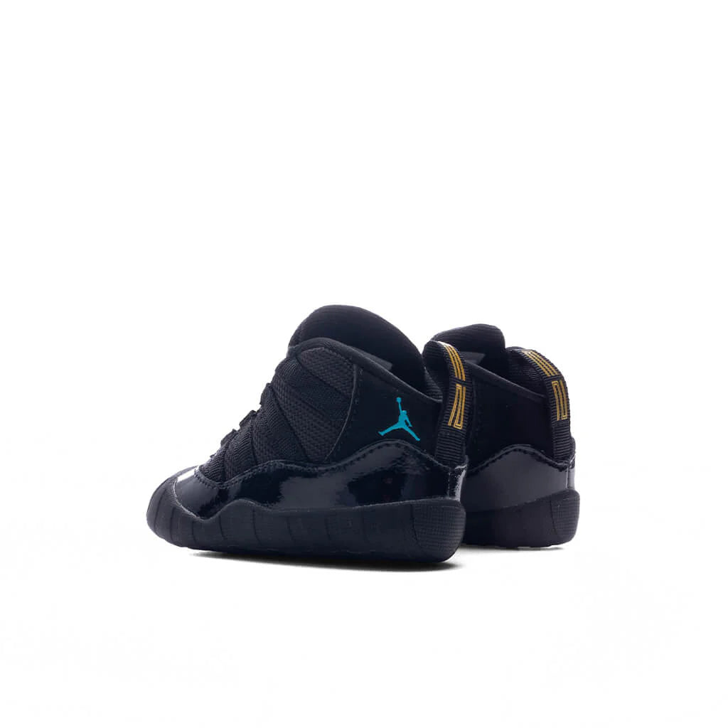 Air Jordan 11 Infant Gamma Black Gamma Blue Varsity Maize
