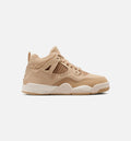 Air Jordan 4 Retro Cozy Girl Preschool Lifestyle Shoe Hemp Light Orewood Brown