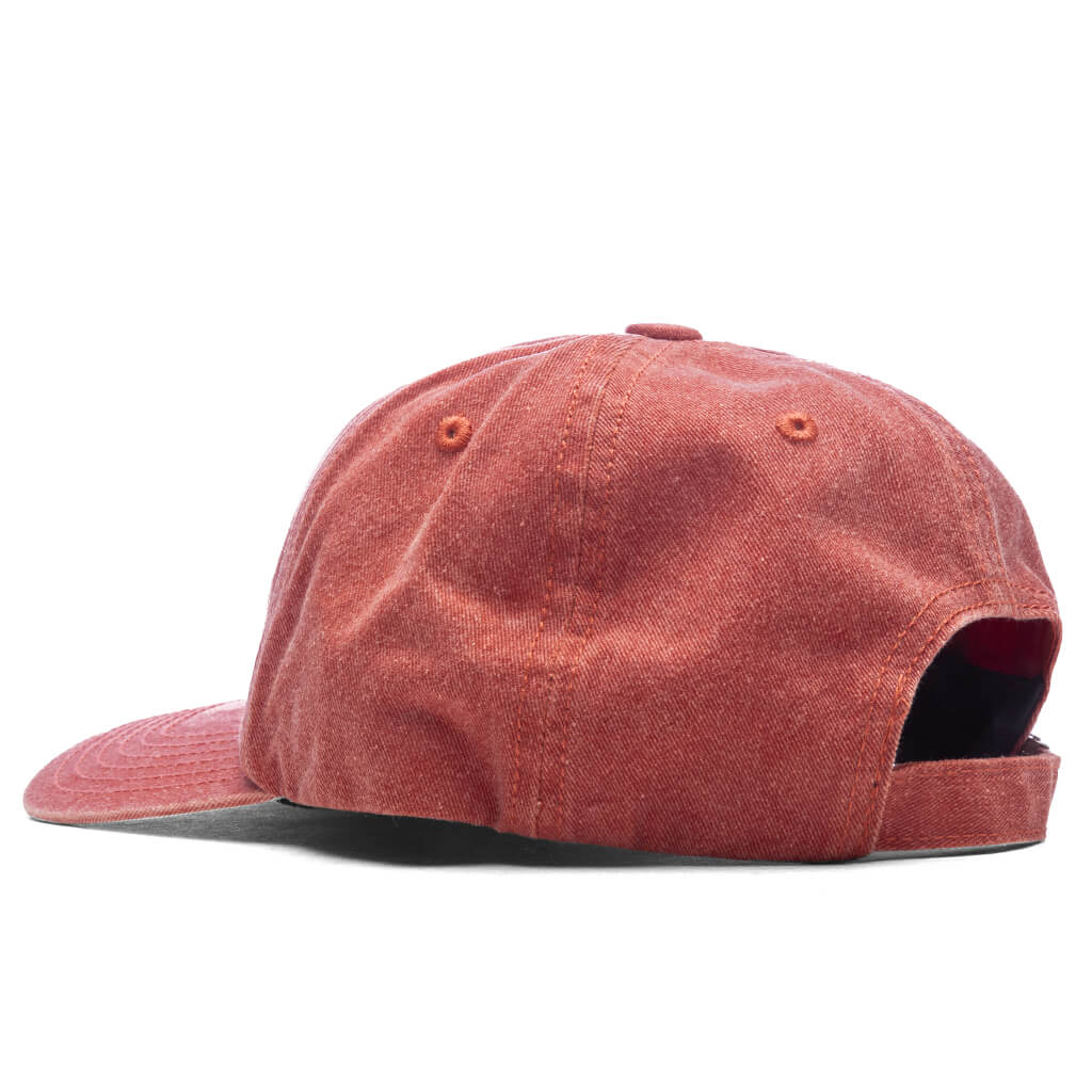 6 Panel Twill Cap 1 Orange