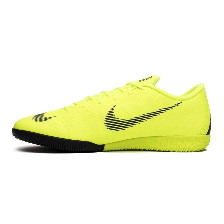 Nike Mercurial VaporX 12 Academy IC Indoor Soccer Shoes Volt Black