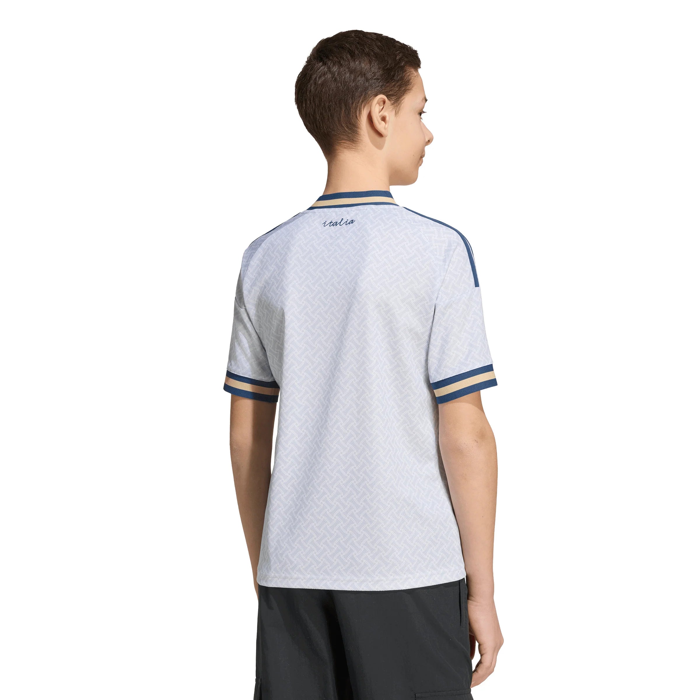 adidas Italy Away Youth Soccer Jersey 2026 Blue