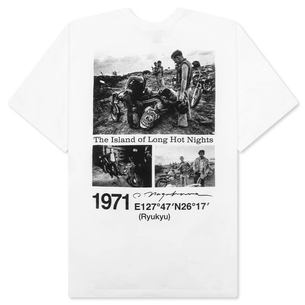 Neighborhood x Osamu Nagahama S S Tee 2 White
