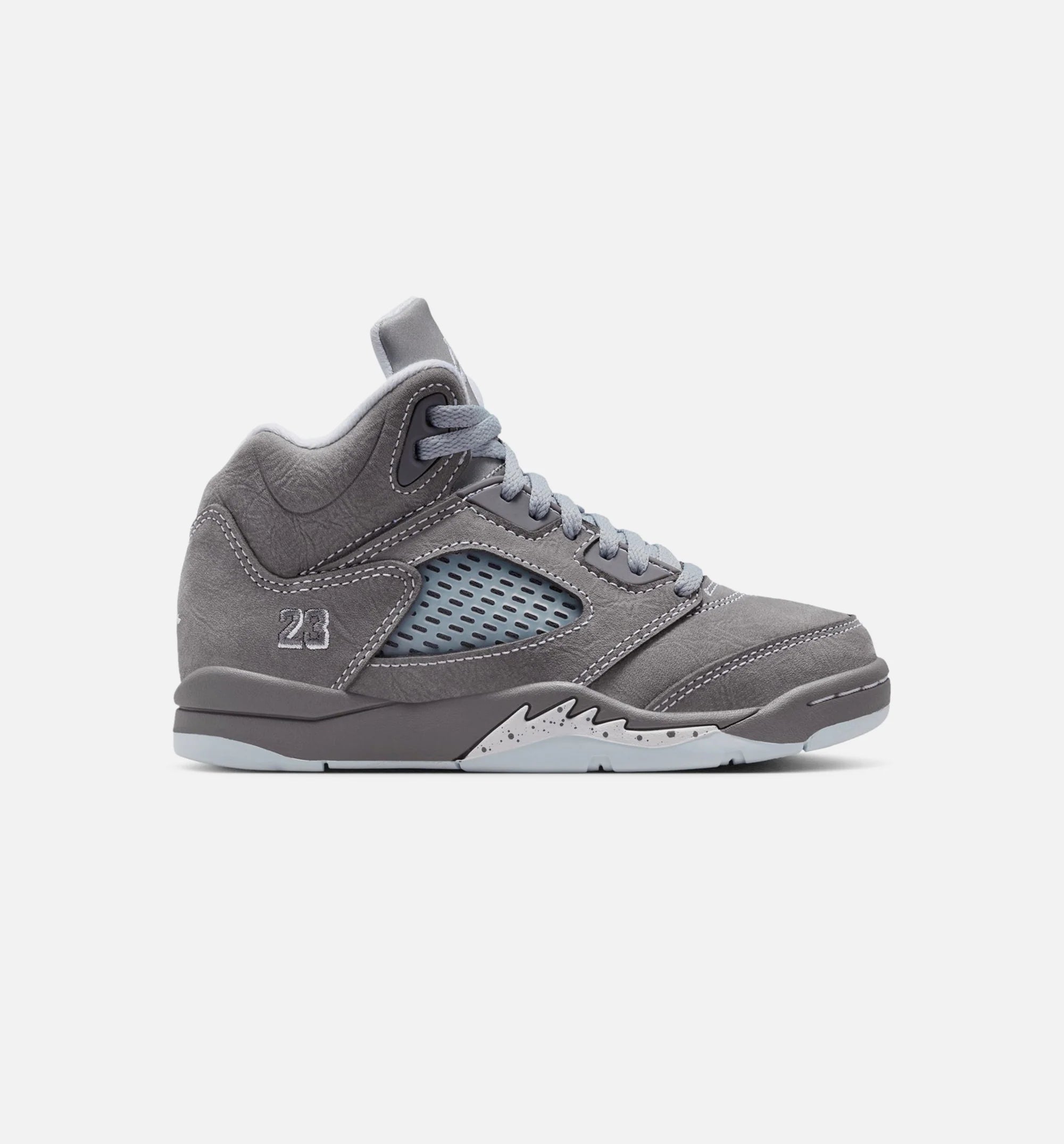 Air Jordan 5 Retro Wolf Grey Preschool Lifestyle Shoe Light Graphite White Wolf Grey