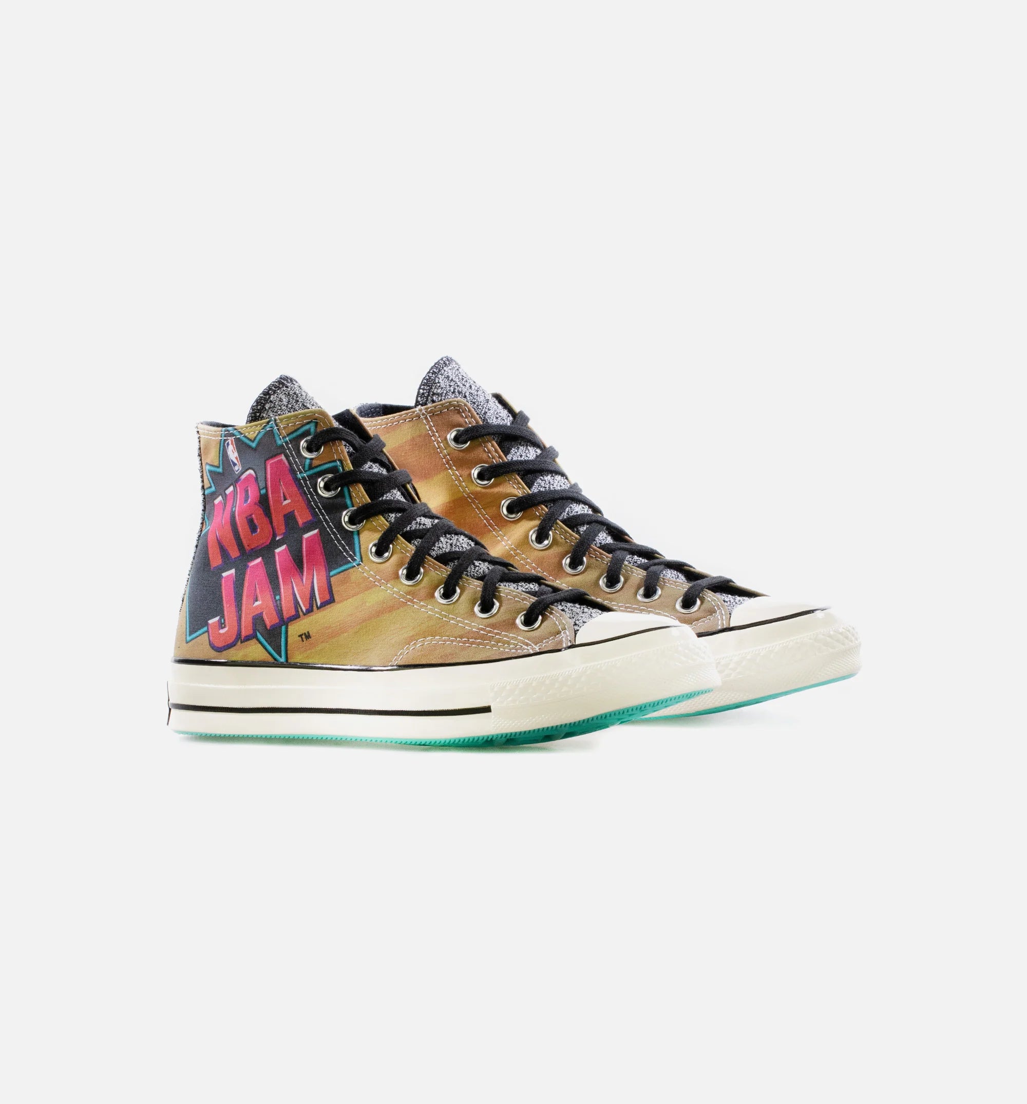NBA Jam Chuck 70 High Mens Lifestyle Shoe Brown Red