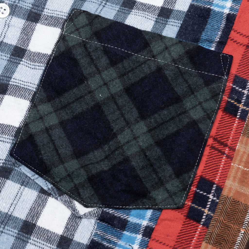 7 Cuts Flannel Shirt Assorted