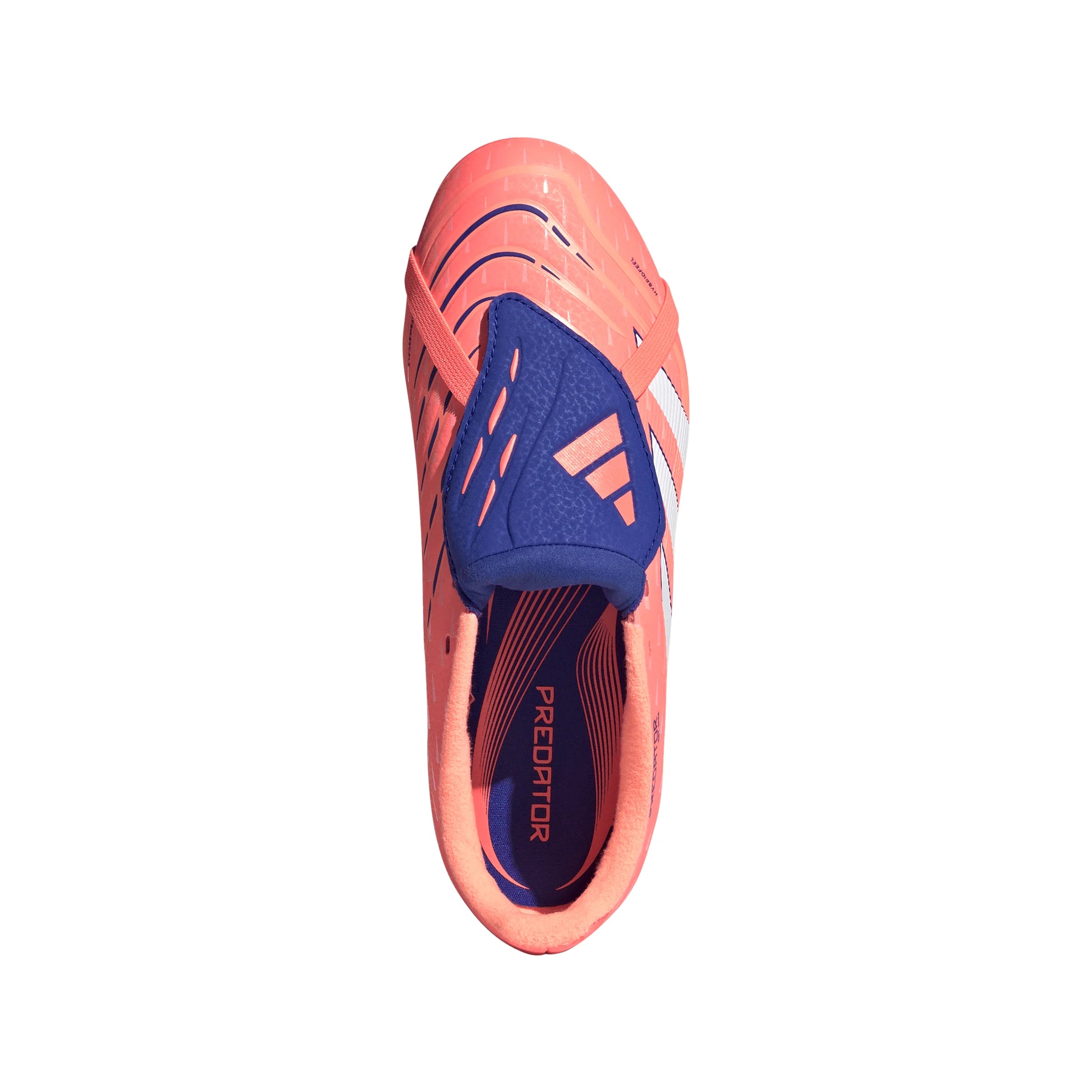 adidas Predator League Fold Over Tongue FG MG Youth Soccer Cleats Orange White