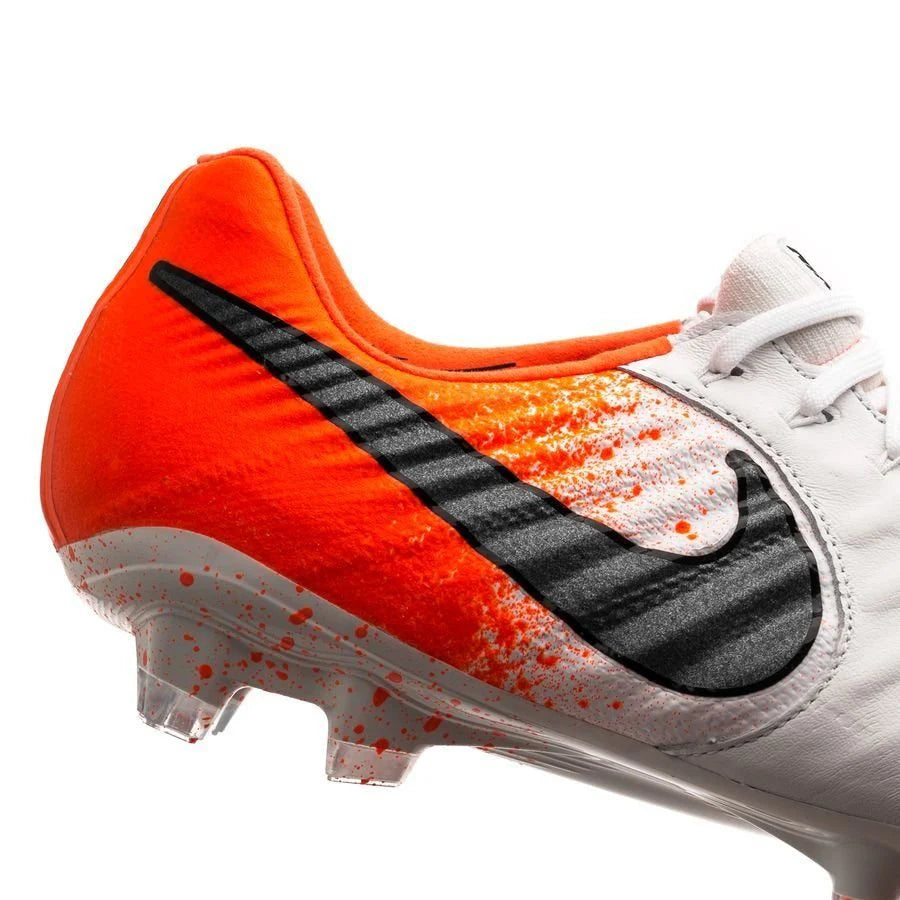 Nike Legend 7 Elite FG Firm Ground Soccer Cleats White Black Crimson