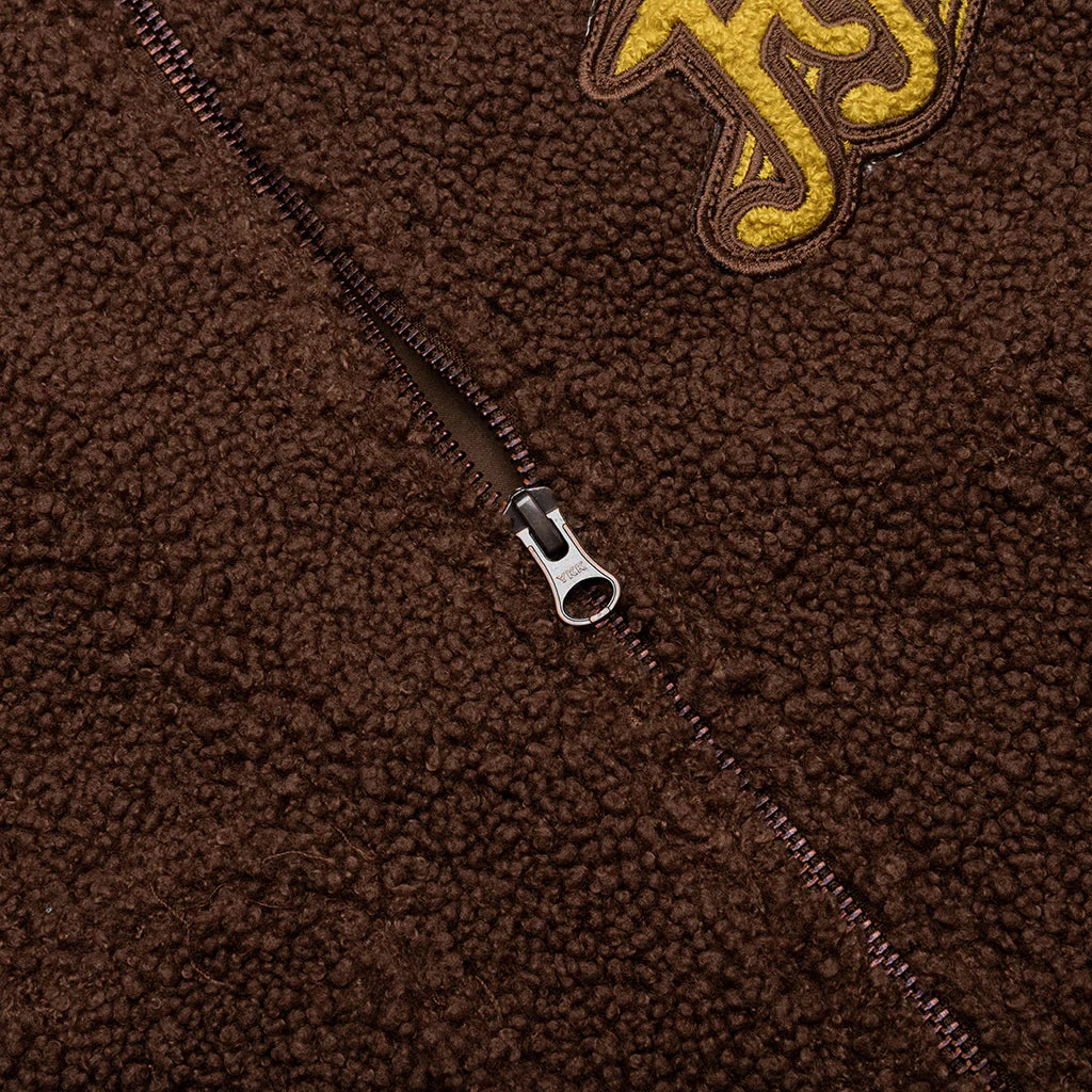 Teddy Notes Vest Brown