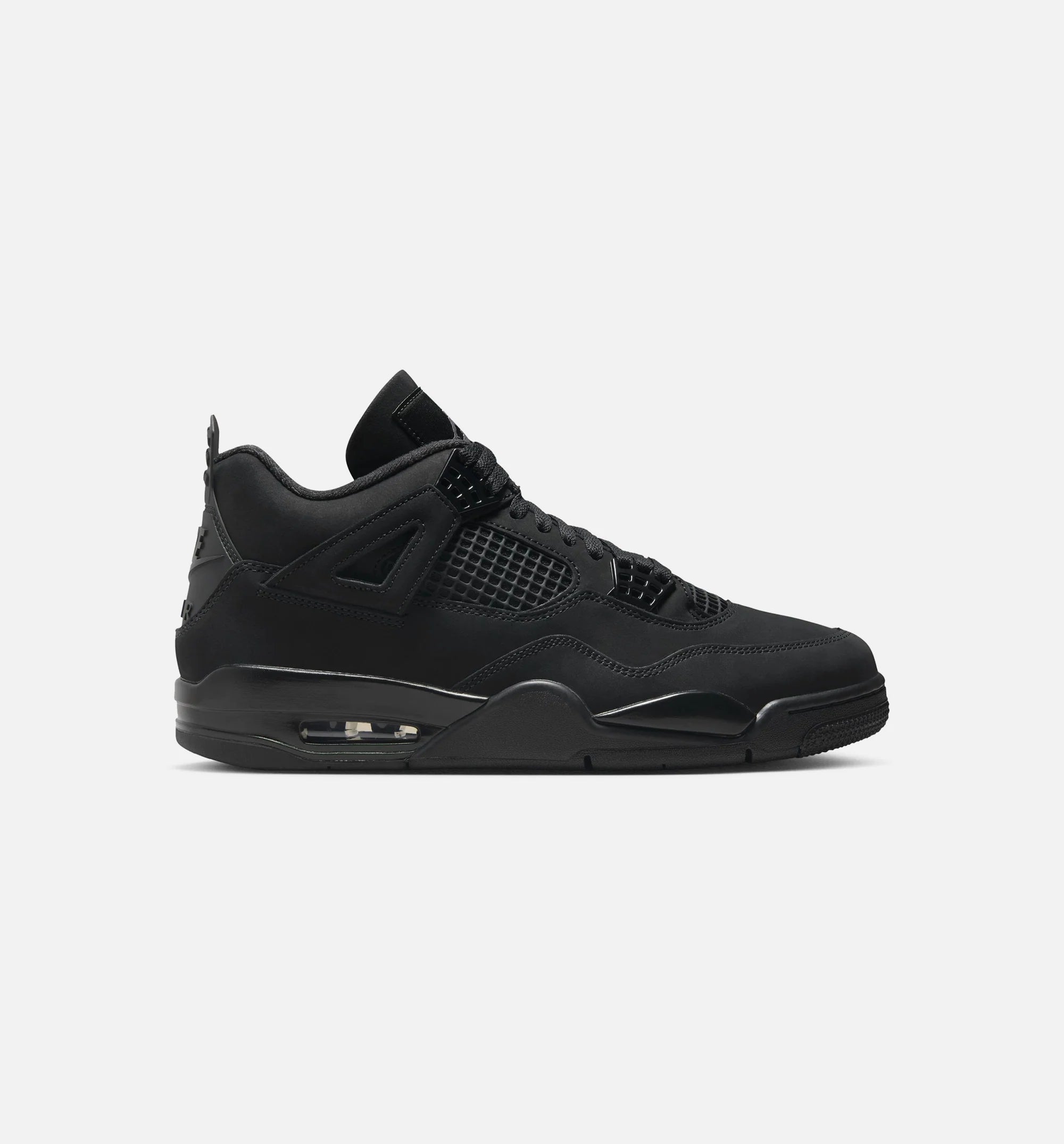 Air Jordan 4 Retro Black Cat Mens Lifestyle Shoe Black Black Light Graphite Limit One Per Customer