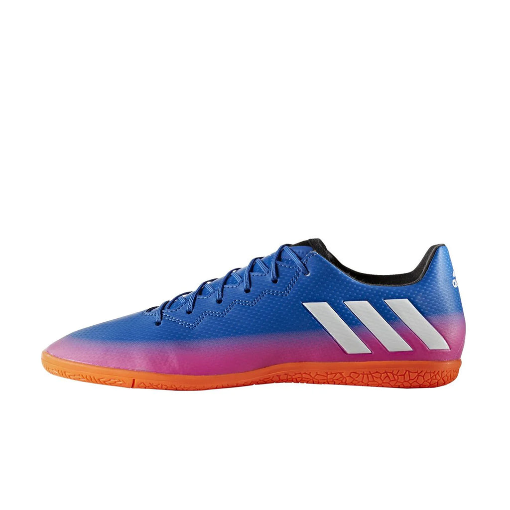adidas Messi 163 IN Indoor Soccer Shoes Blue White Orange