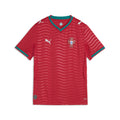PUMA Portugal Home Youth Soccer Jersey 2026 Red Green Lagoon