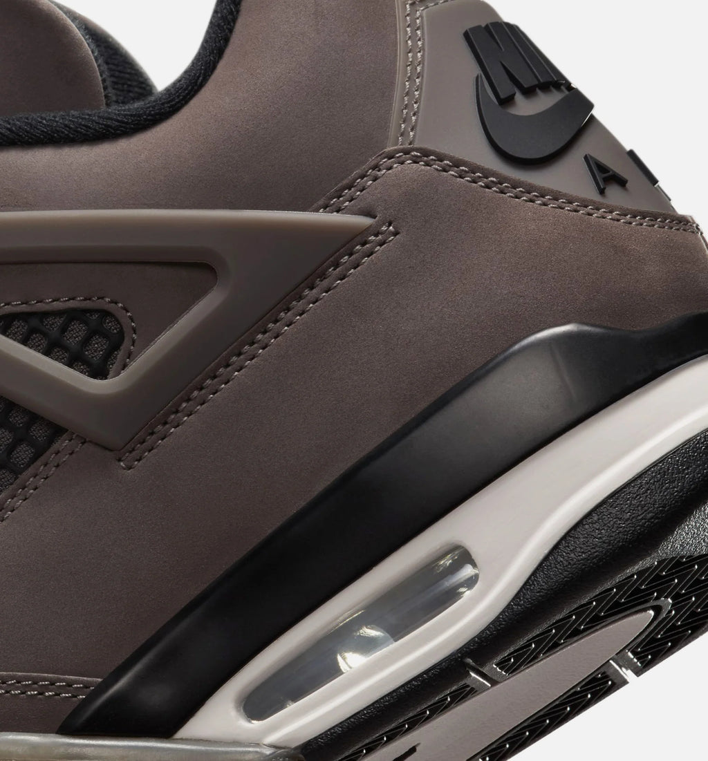 Air Jordan 4 Retro Cave Stone And Black Mens Lifestyle Shoe Cave Stone Black Moon Particle