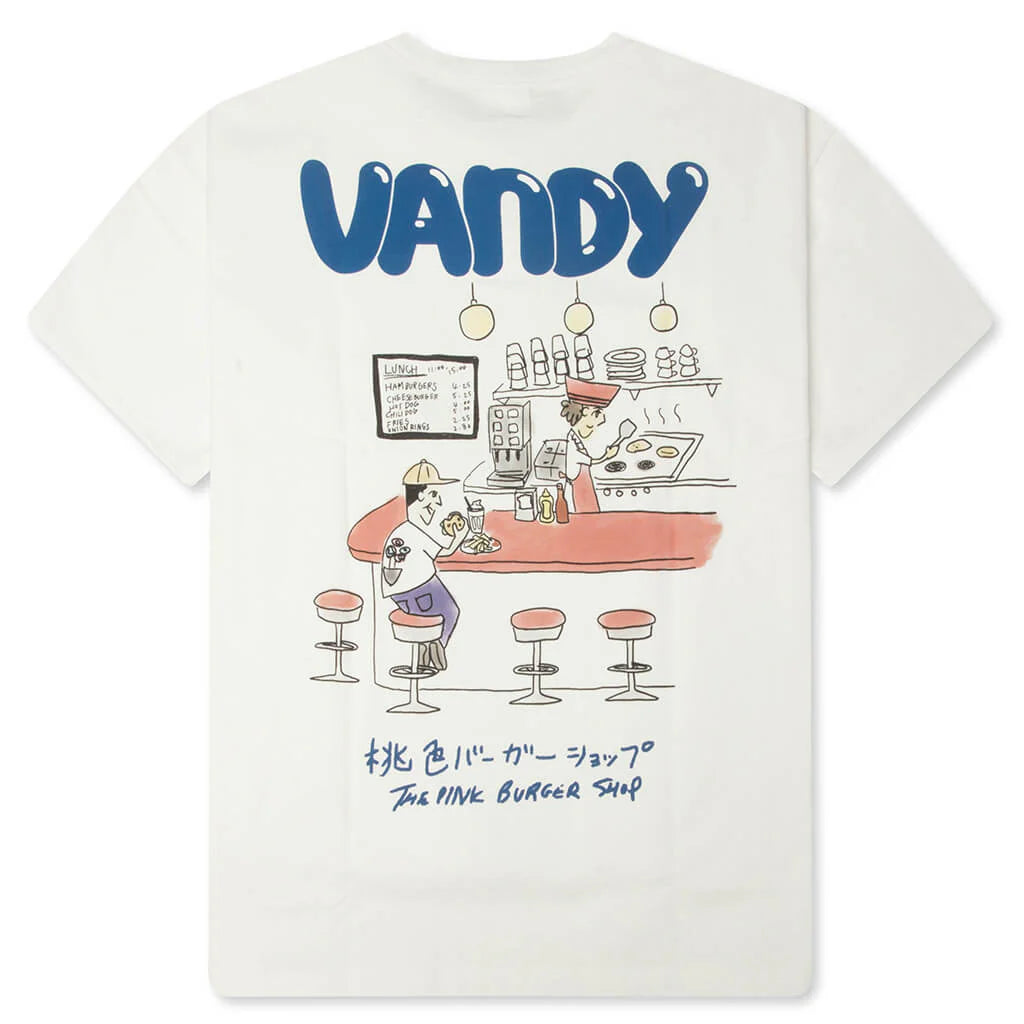 Magazine Tee Off White Cream