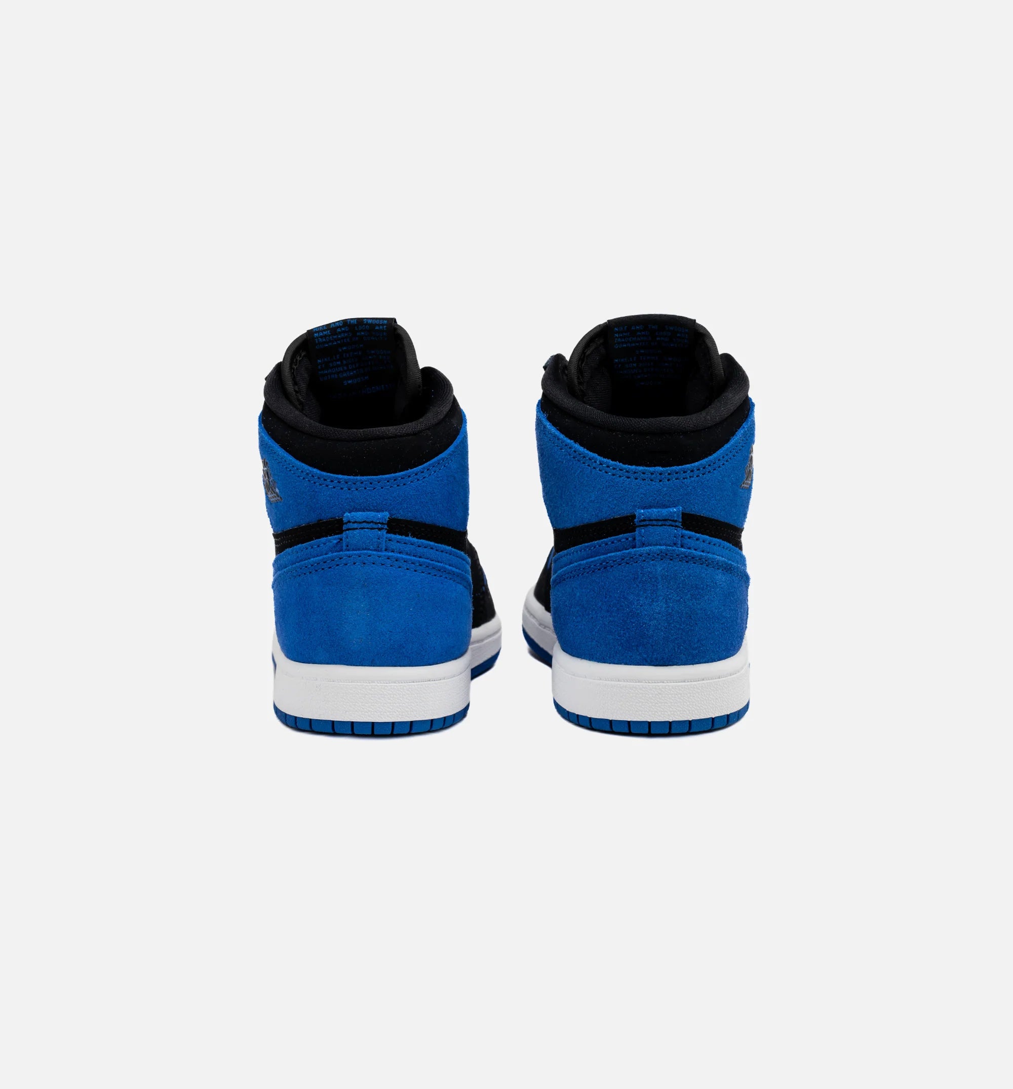 Air Jordan 1 Retro High OG Royal Reimagined Preschool Lifestyle Shoe Black Royal Blue White Free Shipping