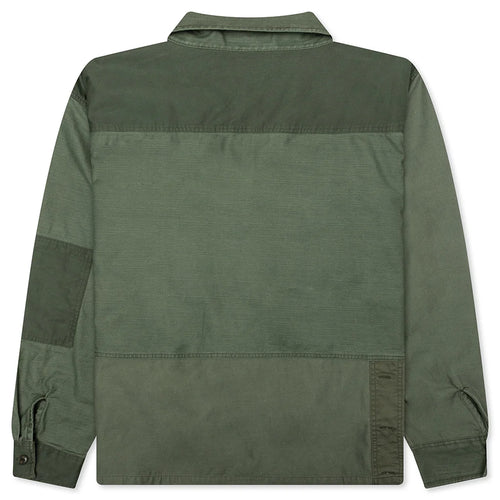RM Utility Shirt LS Olive Drab