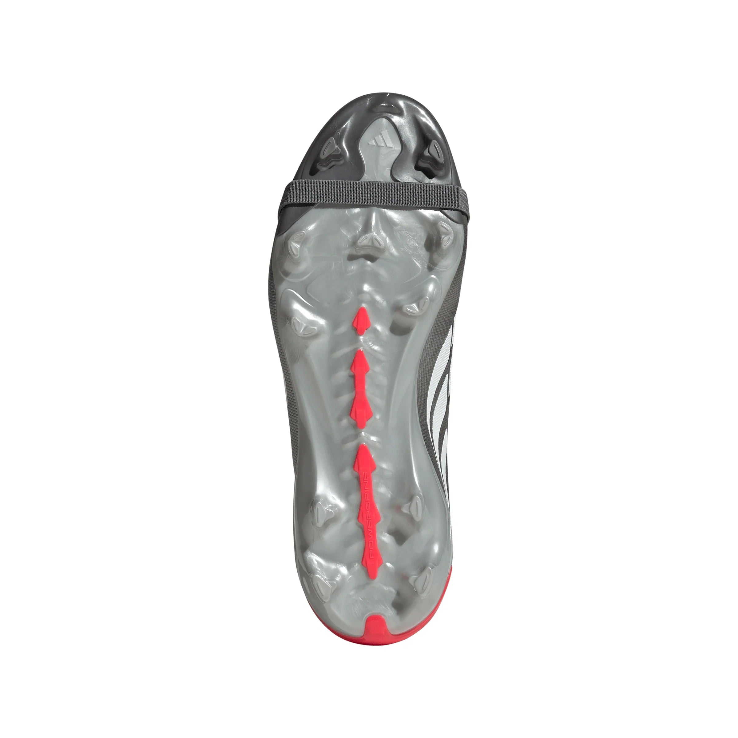 adidas Predator League Fold Over Tongue FG Youth Soccer Cleats Grey Red