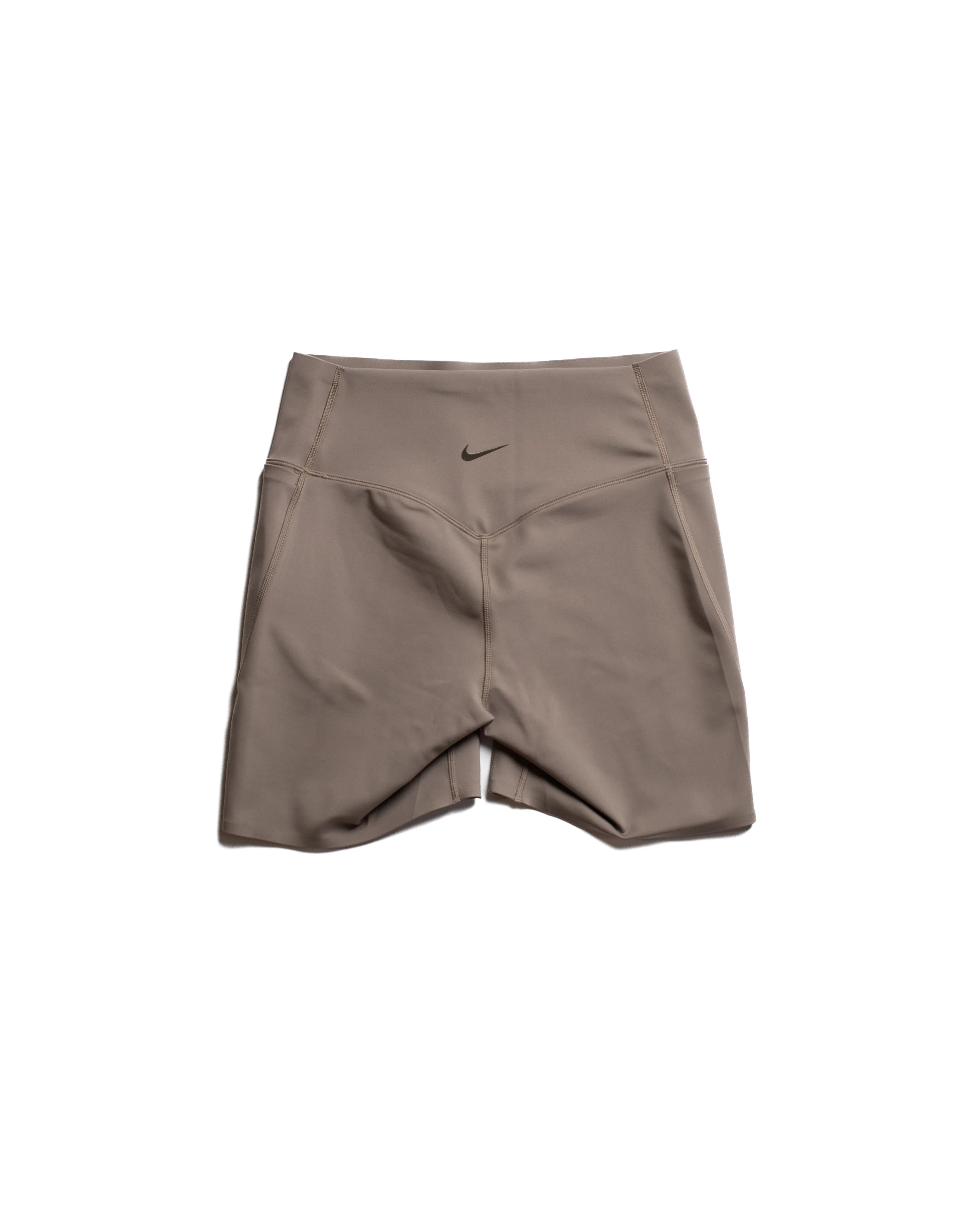 Nike Womens Medium Support High Waisted 5 Biker Shorts with Pockets