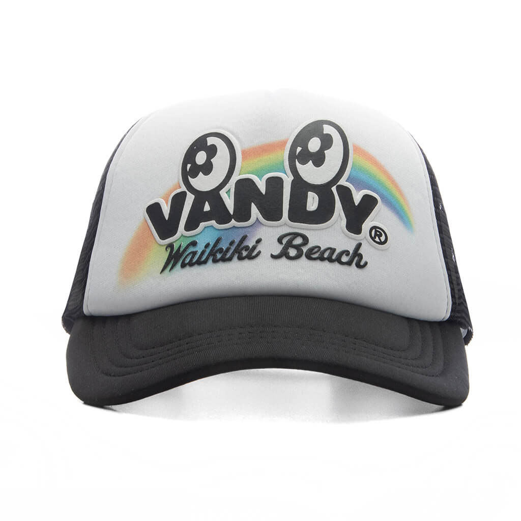 Hawaii Eye Logo Trucker Hat Black