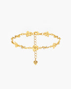 Ivy Floral Bracelet
