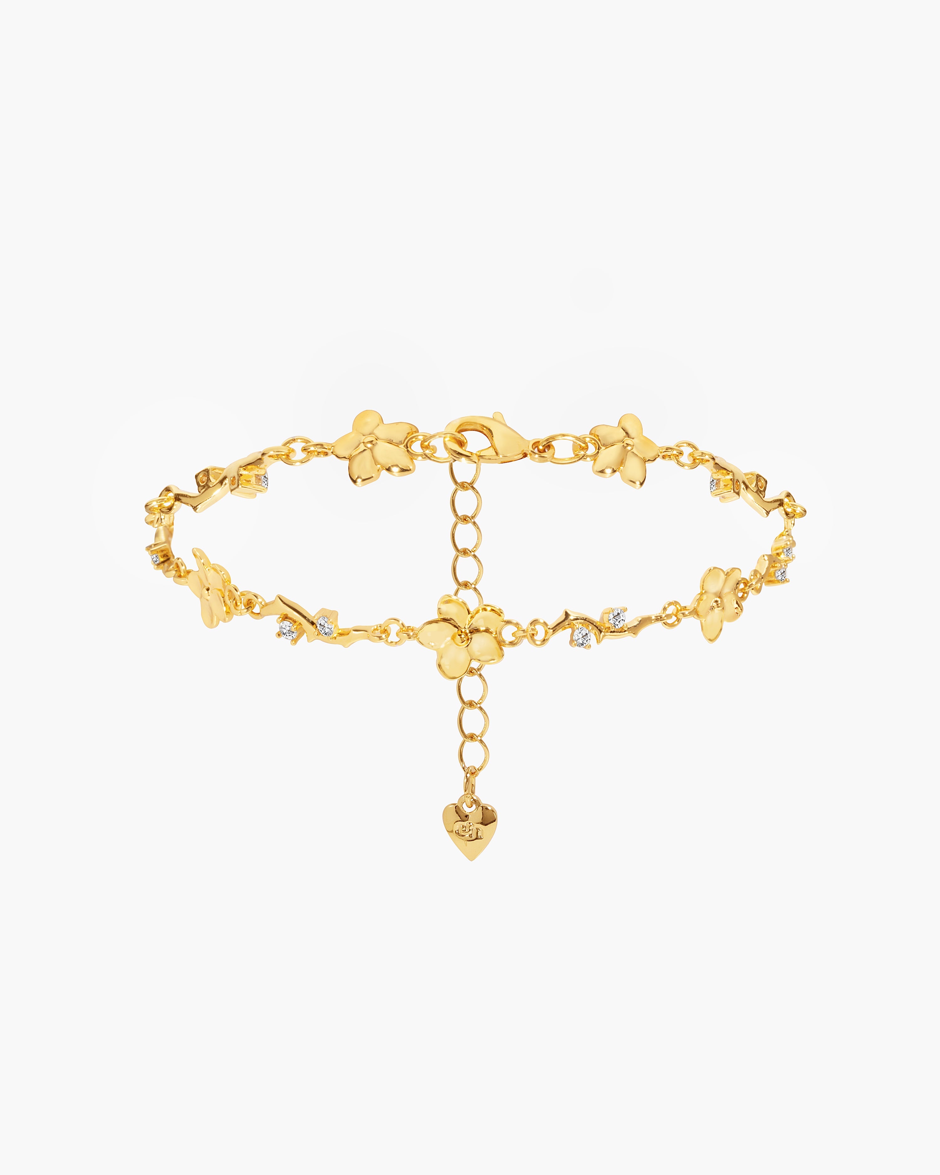 Ivy Floral Bracelet