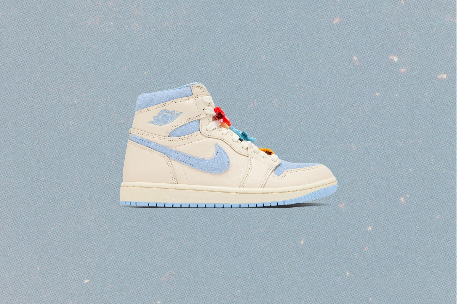 Womens Air Jordan 1 Retro High OG Psychic Blue Pale Ivory Psychic Blue Coconut Milk