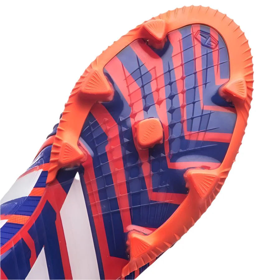 adidas Predator Instinct FG Firm Ground Soccer Cleats Solar Red White Night Flash