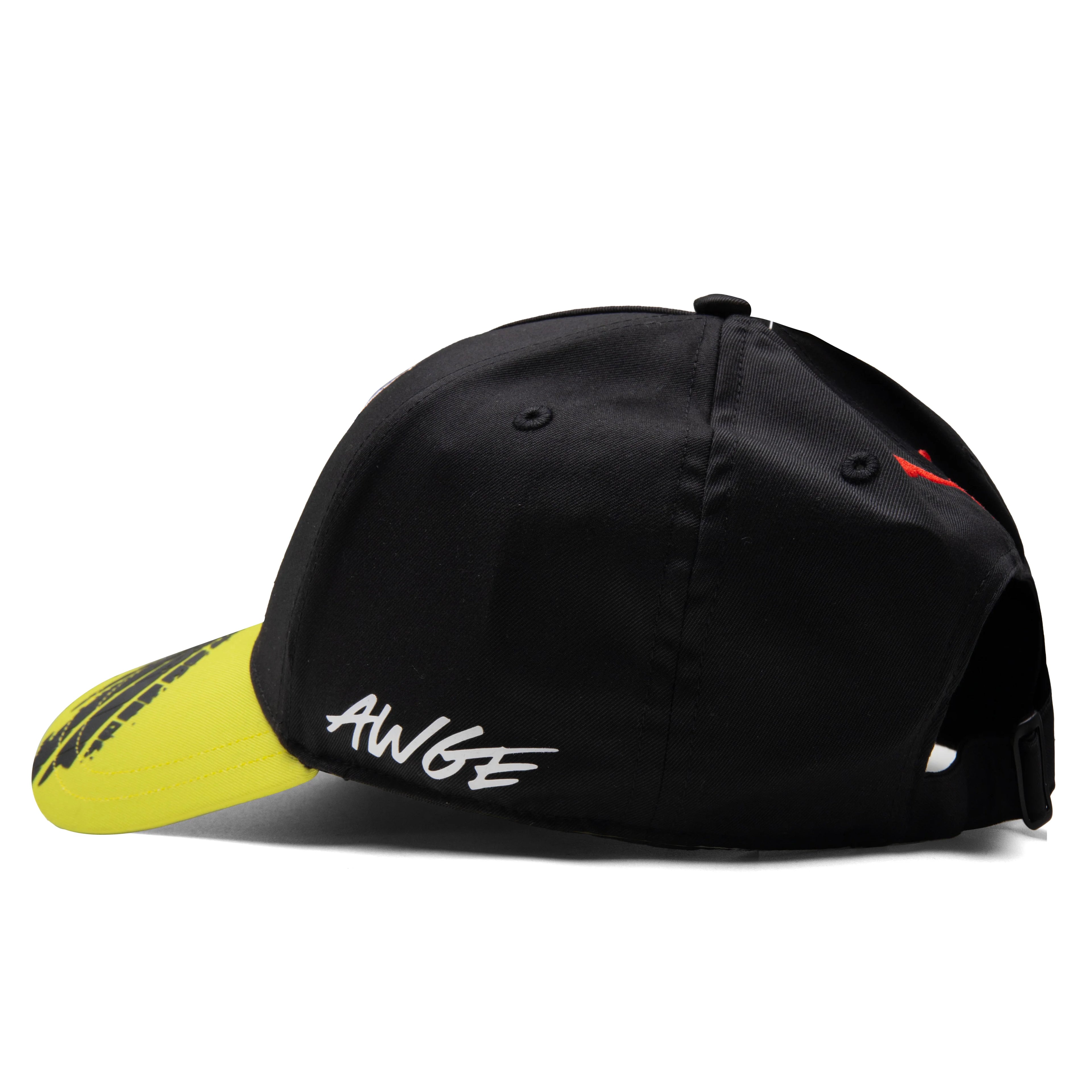 Puma x AAP Rocky AWGE Racing Cap Black Lime Sheen