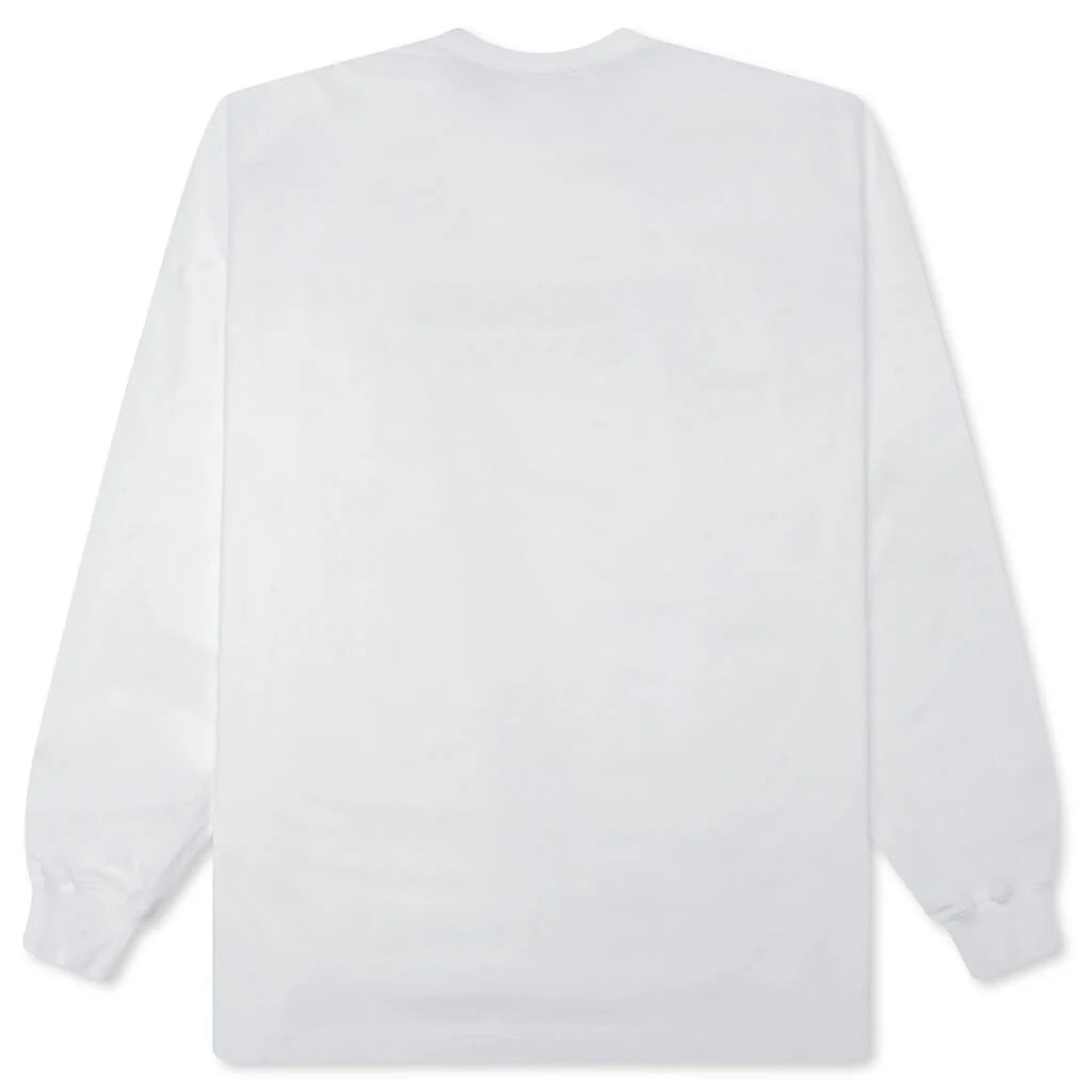 NH Tee L S 02 White