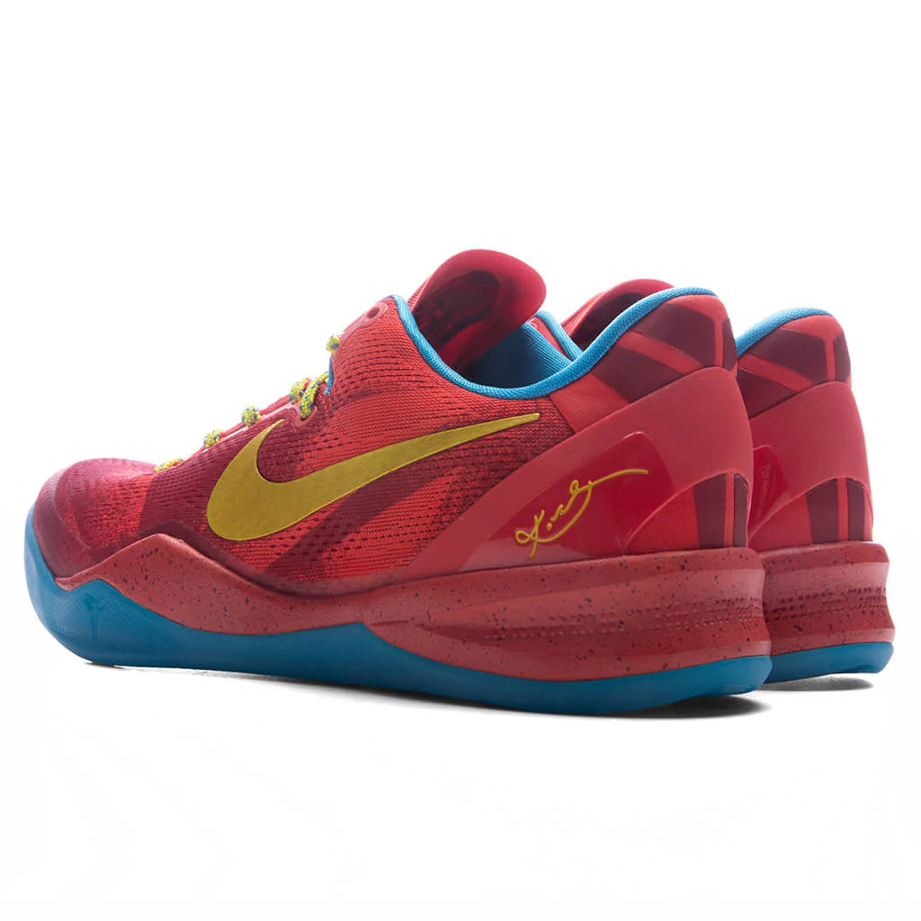 Kobe 8 Protro Year of the Horse Light Crimson Bright Citron Vivid Blue